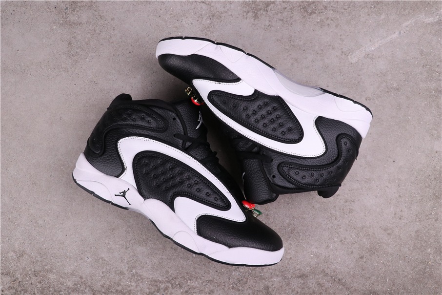 2021 Air Jordan 13.5 Black White Shoes - Click Image to Close